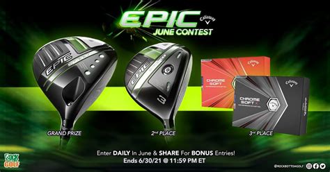 Callaway Epic Giveaway .